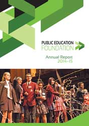 Public Education Foundation Annual Review 2014-15