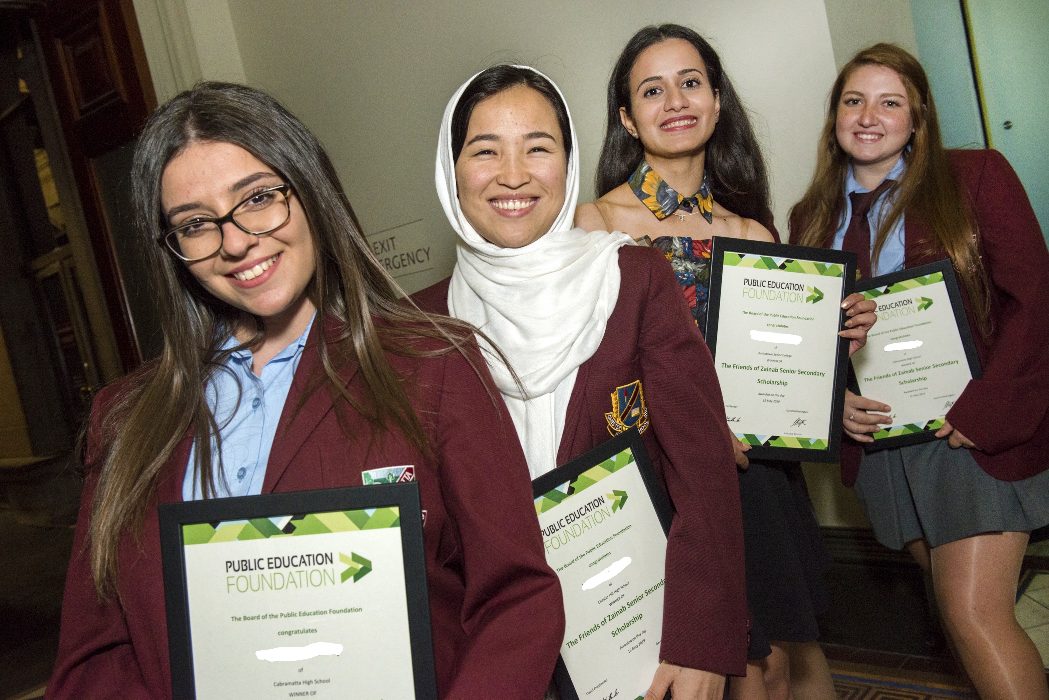Group of girls Public Education Foundation