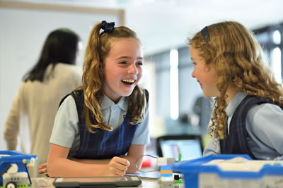 Girls in Classroom